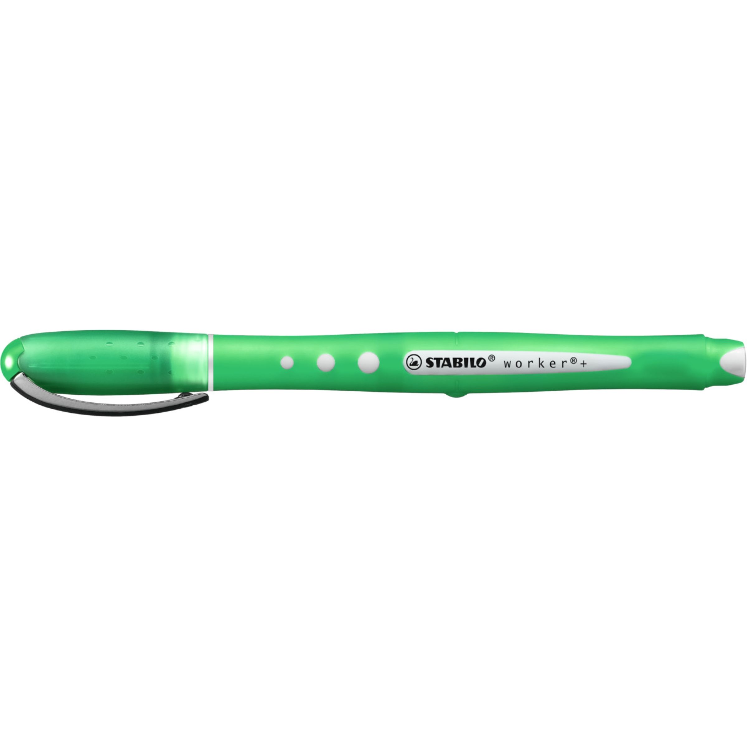 STABILO worker+ Colorful Stylo-roller Vert - Confetti Campus