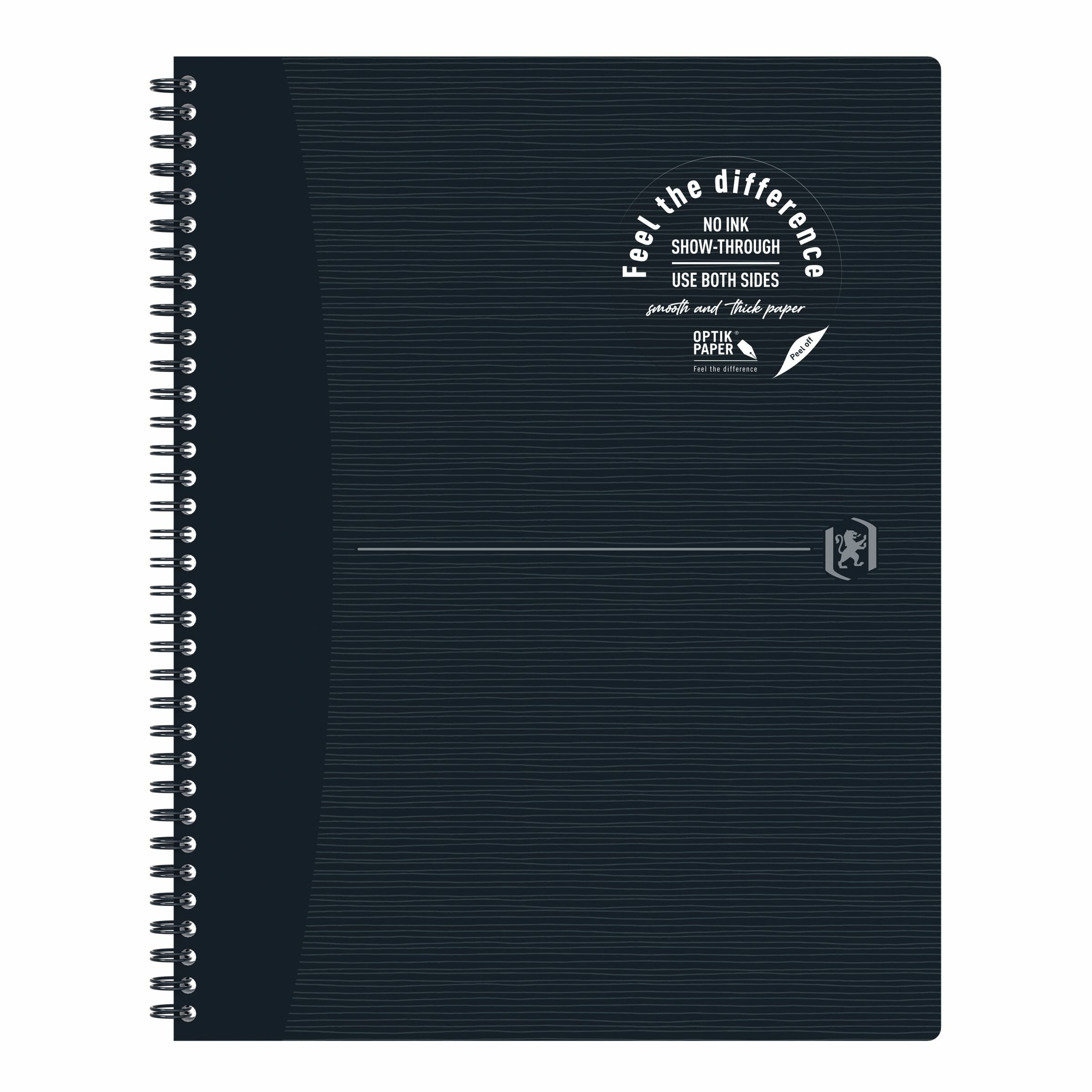 Cahier spirale oxford my rec'up recyclé a4 21 x 29 7 cm - 5 x 5 - 180