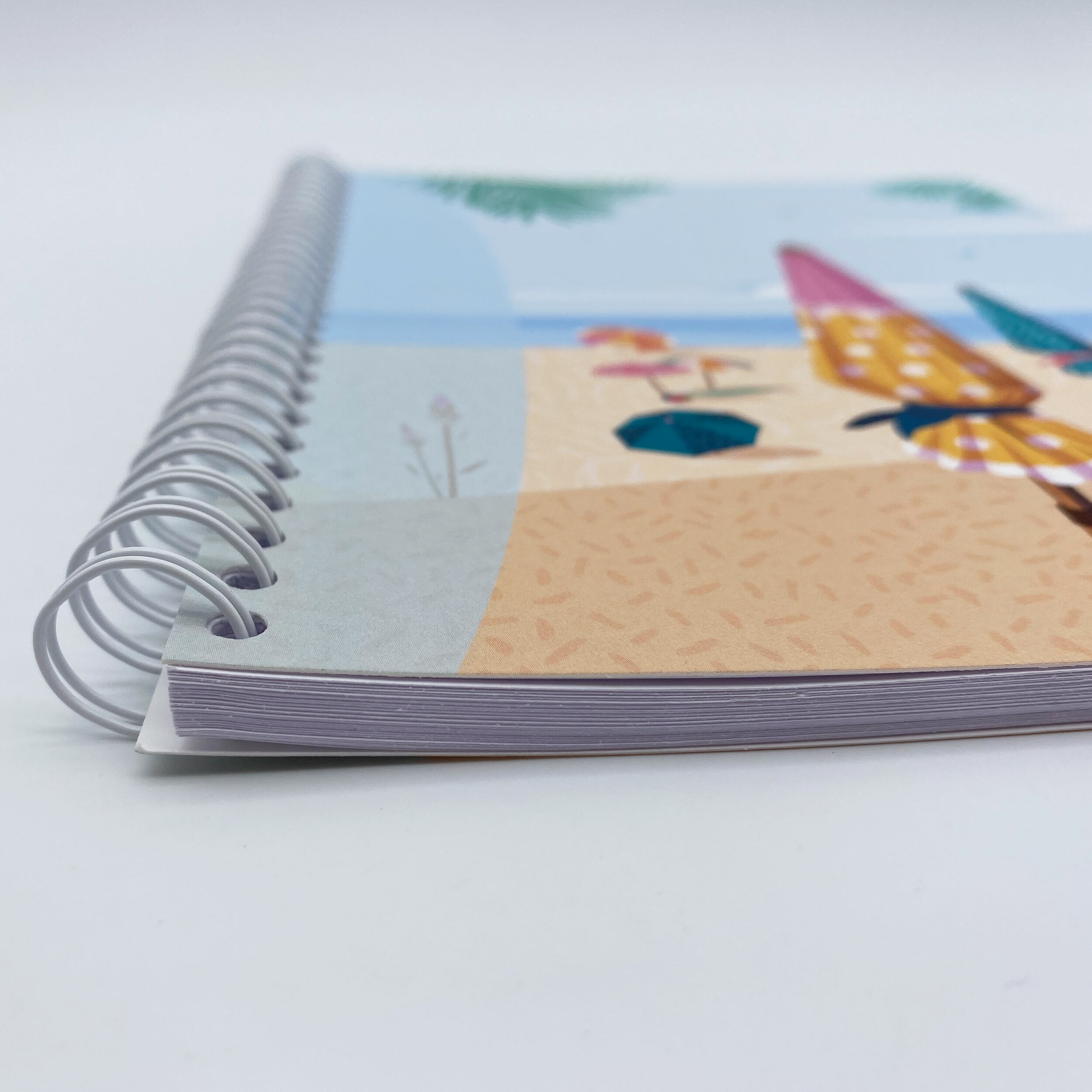 Cahier à Spirale B5 Avec Séparateurs De Sujets - 105 Pages, Couverture Rigide, Idéal Pour école, Bureau, Réunions