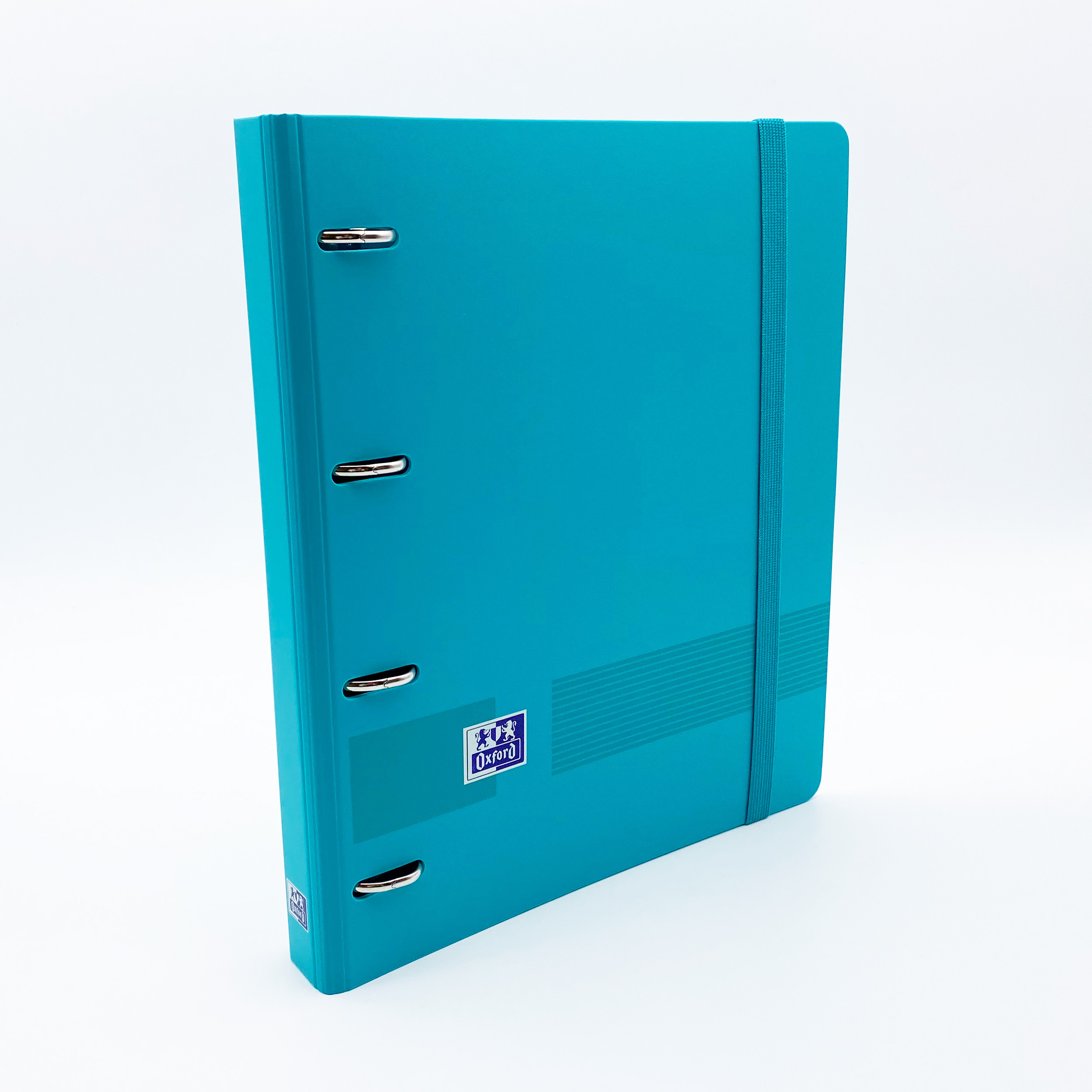 Oxford Classeur à 4 Anneaux Polyfoam A4+ Recharge 100 Feuilles - Menthe Live & Go