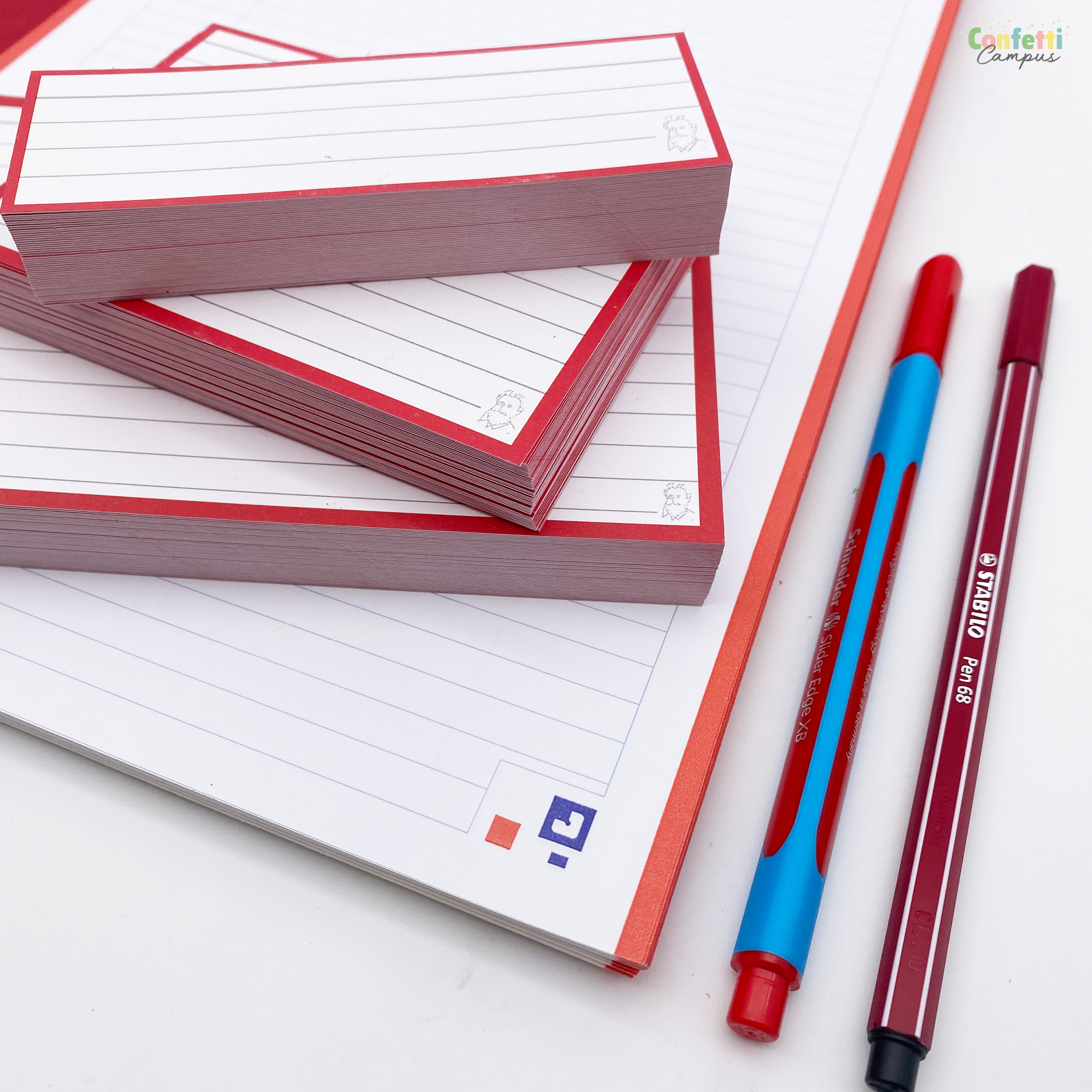 Kit Mes Jolies Notes De Cours Rouges