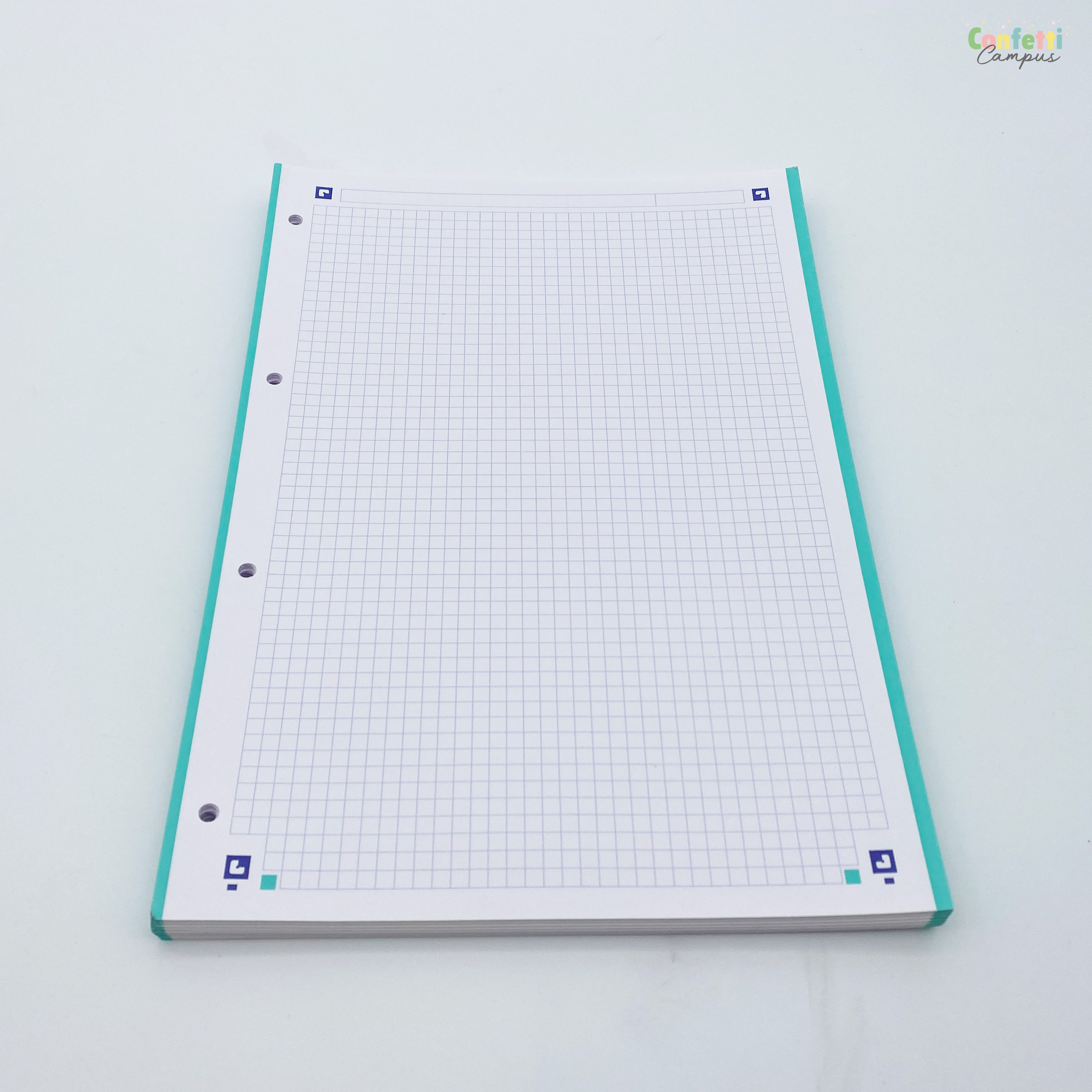 Tradineur - Lot De 200 Feuilles A4 Perforées Pour Classeur - Papier 90g - Idéal Pour L'école Et Le Bureau - 8