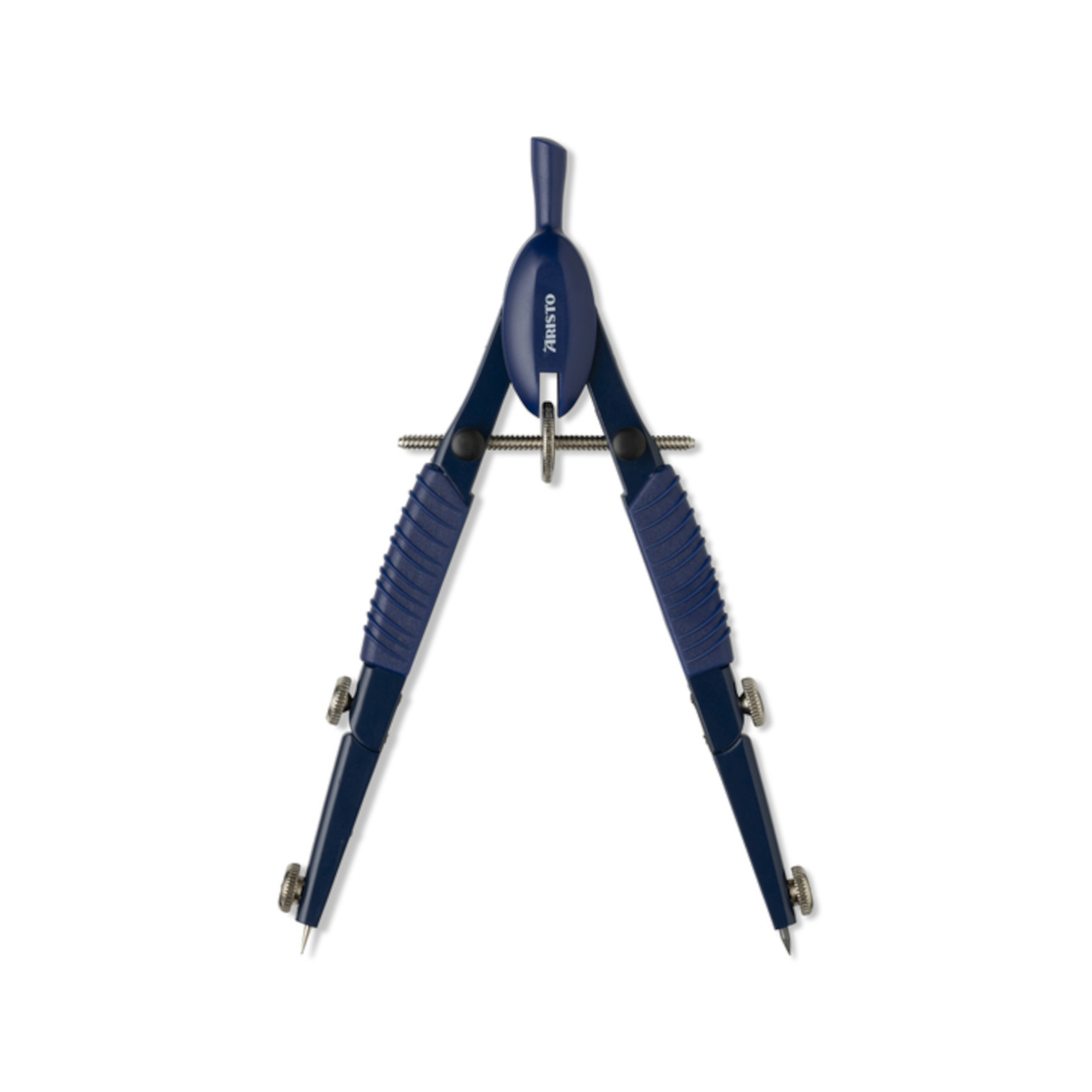 Aristo Topline Compasso A Regolazione Rapida Per Scuole E Università, Turchese/viola, Cerchi Fino A 370 Mm