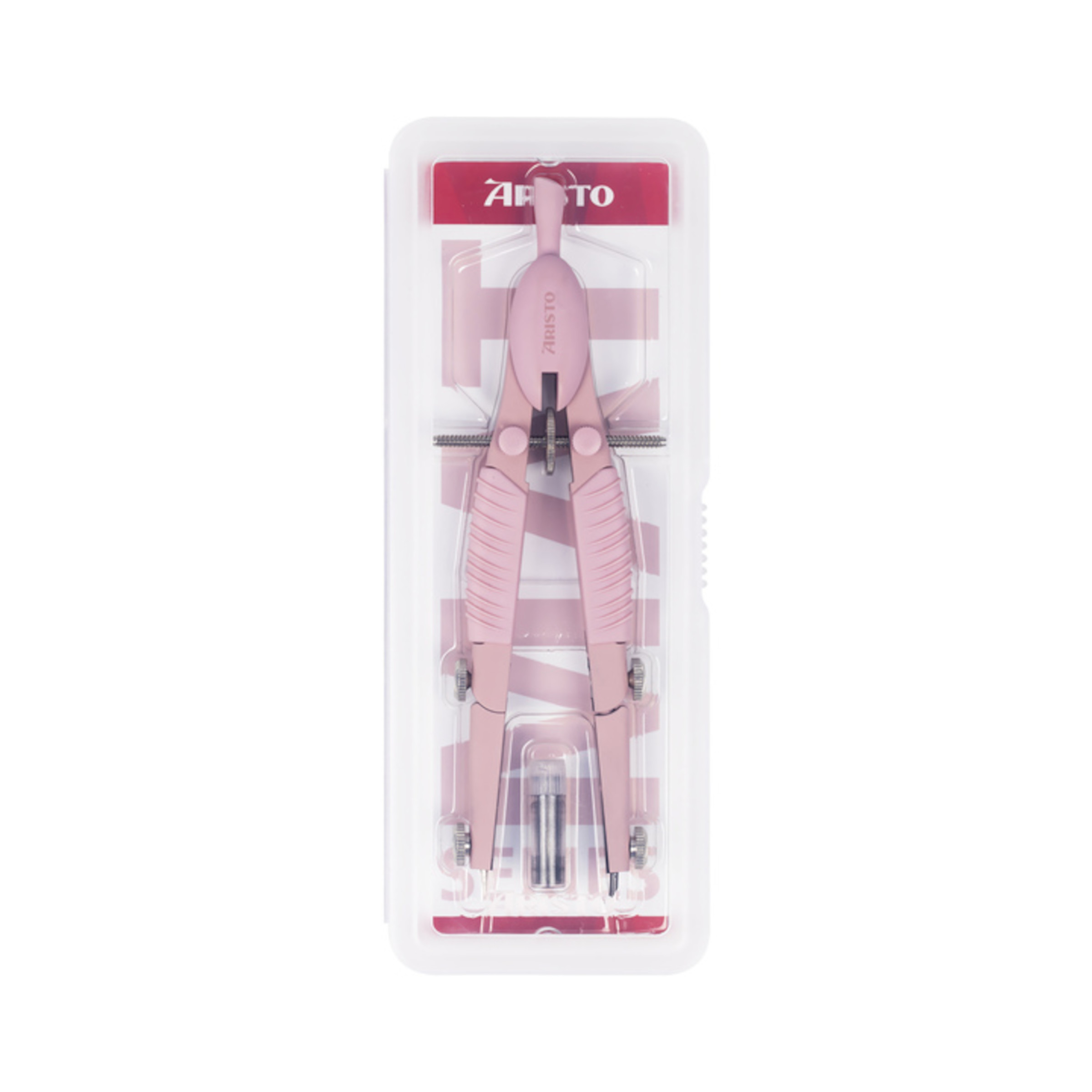 ARISTO TOPLINE Compas scolaire articulé Ø37cm rose mat