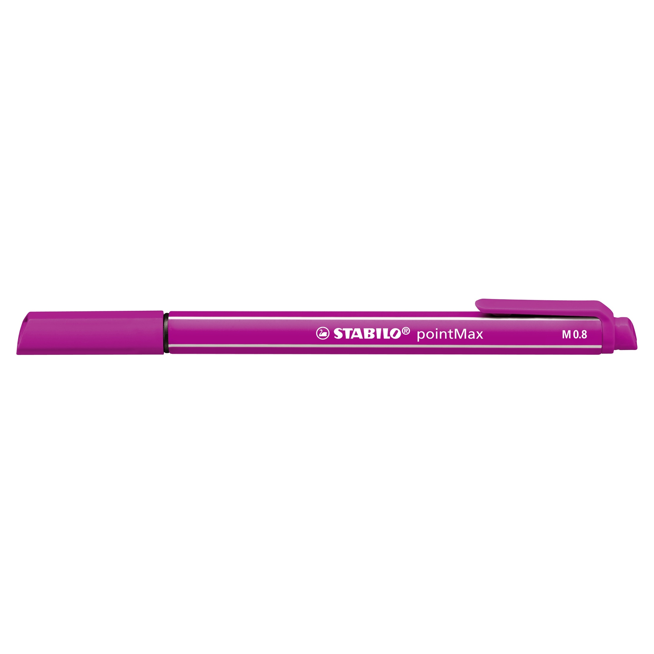 STABILO PointMax - Pochette De 15 Feutres Pointe Moyenne 0,8 Mm - Couleurs Assorties Pour Écriture Fluide Et Créative