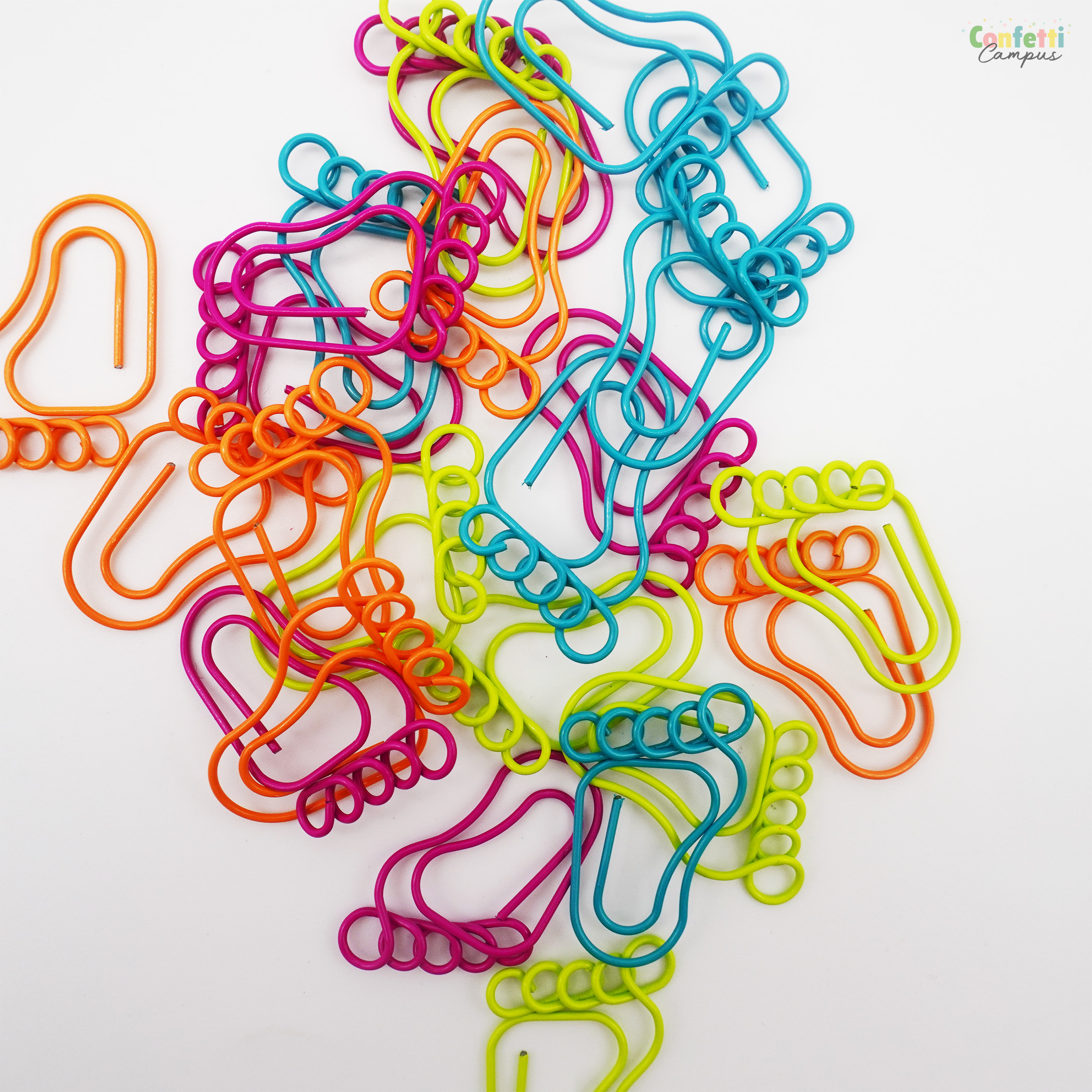 100pcs Clips En Papier De Canard, Jolis Marque-pages Canard