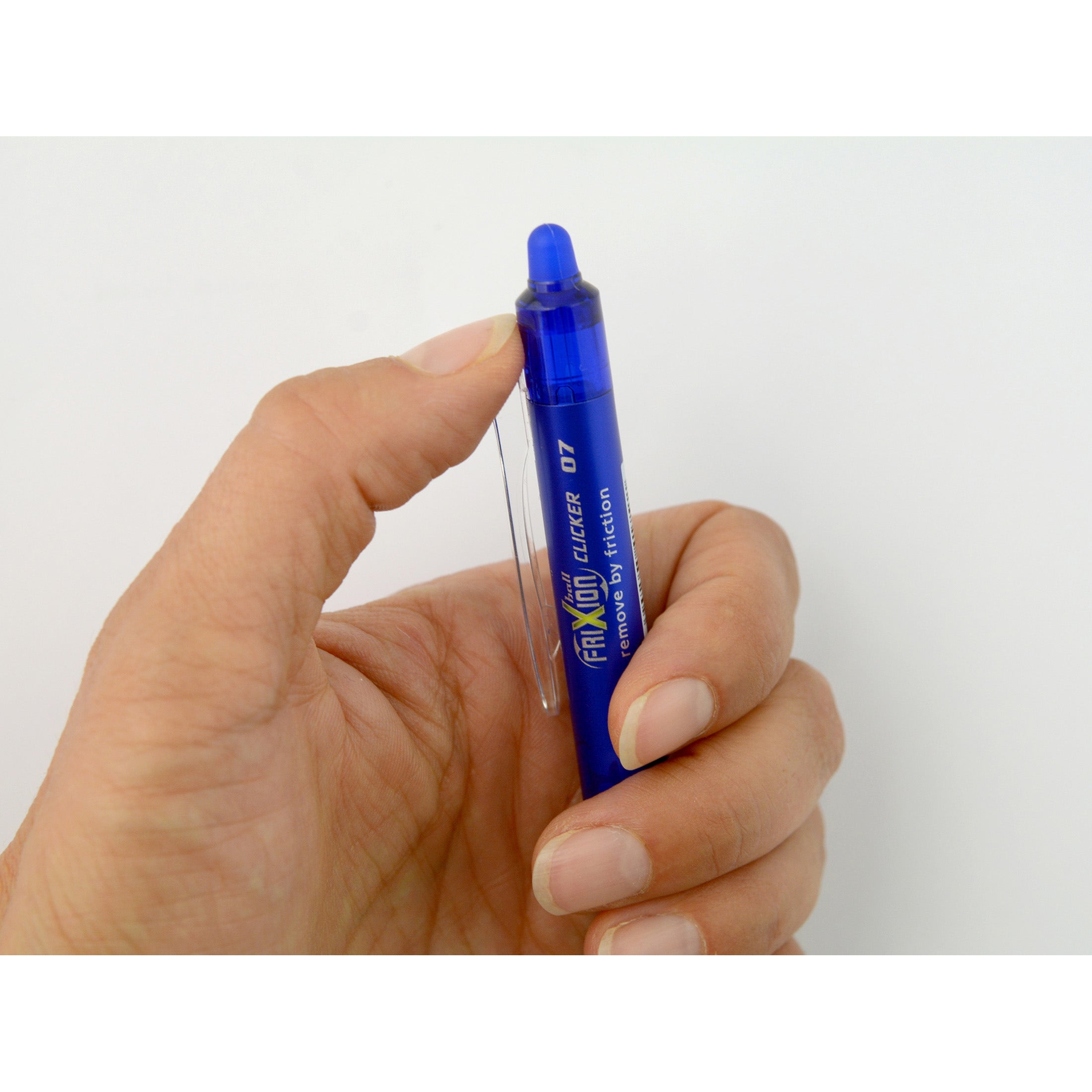 PILOT FRIXION BALL CLICKER 10 - Penna A Sfera Cancellabile Ricaricabile - Colore Blu