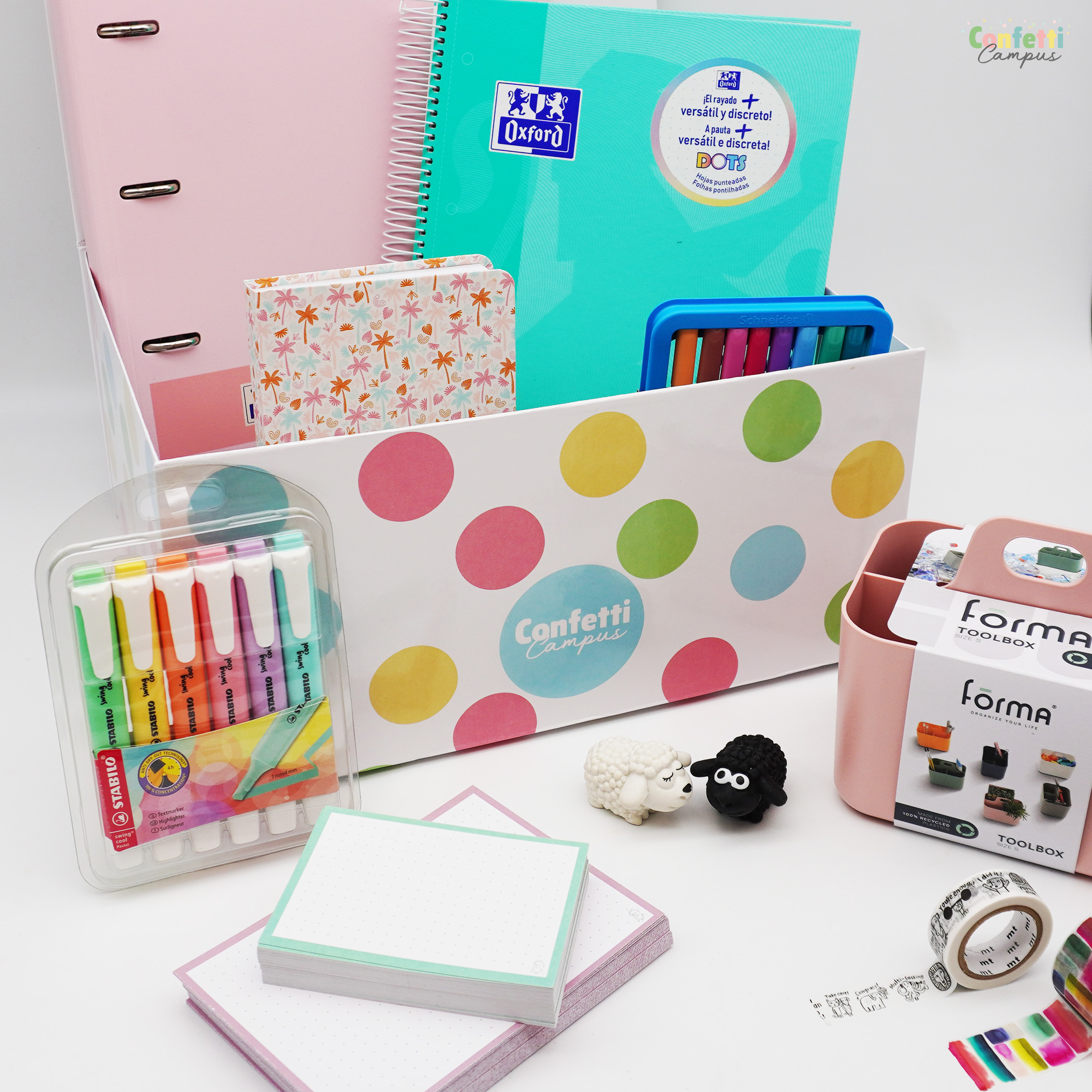 Mini coffret papeterie - Elodie