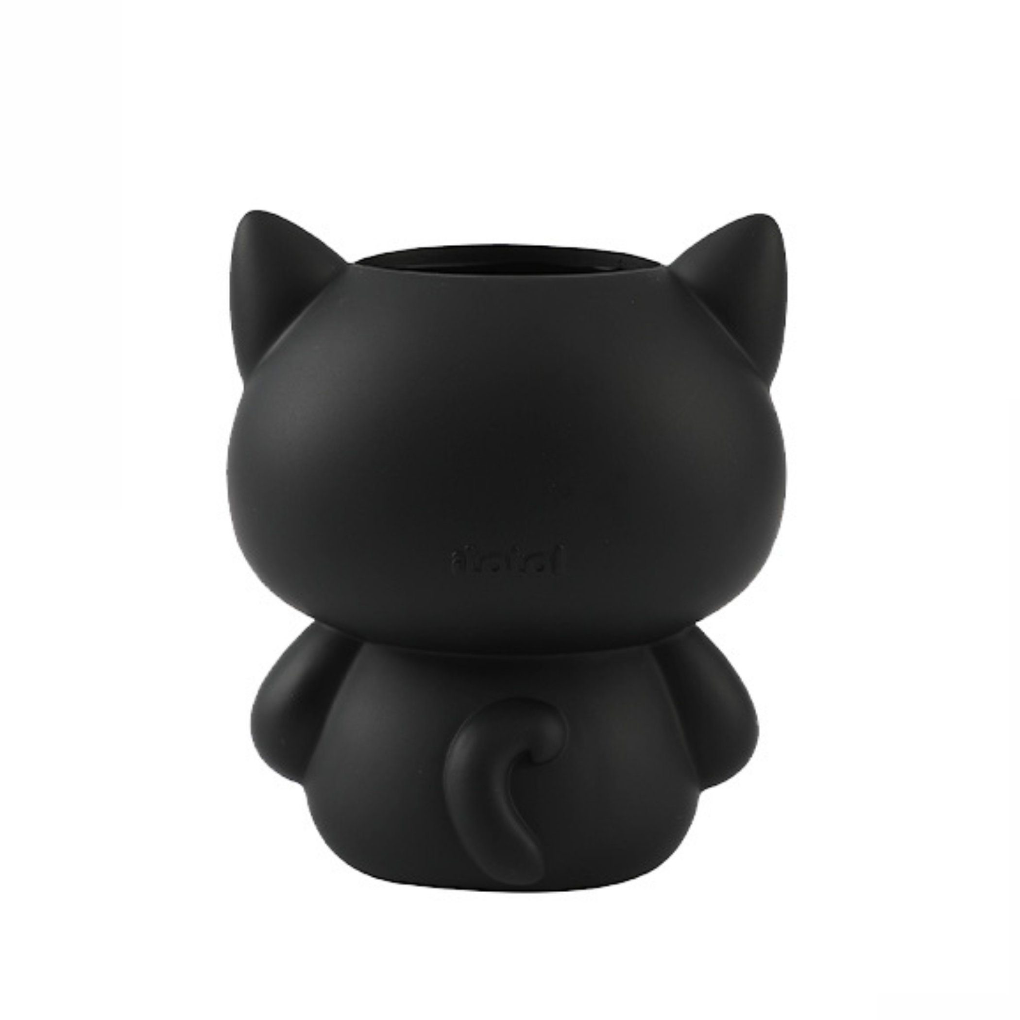 Lot De 8 Masques Motif Chat Kawaii Noir - Coton Respirant, Confortable