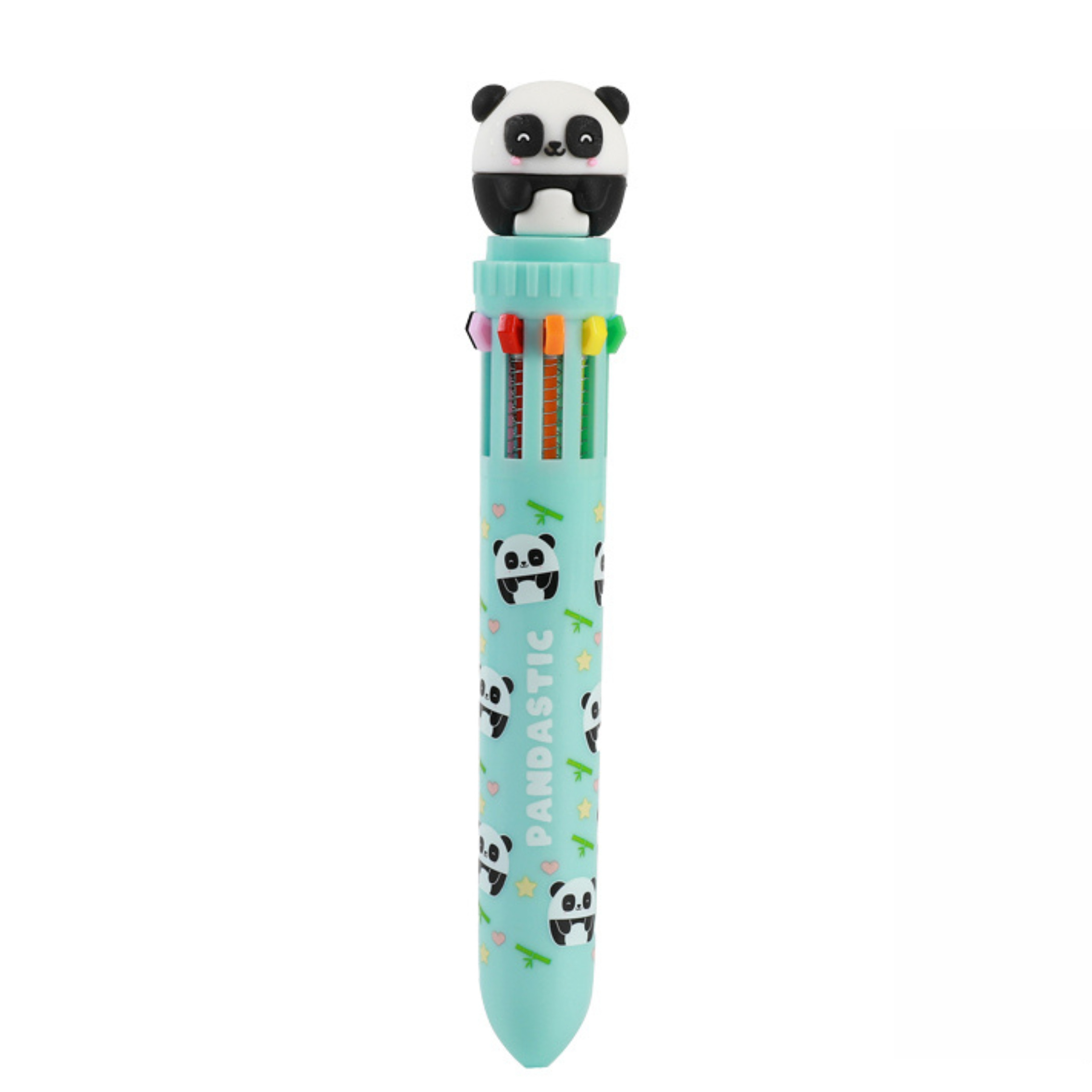 26 Pièces/set De Stylos Effaçables Panda Animaux * Effaçables, Manche Lavable, Fournitures Scolaires Et De Bureau, Papeterie (4 Stylos + 20 * + 2 Gommes