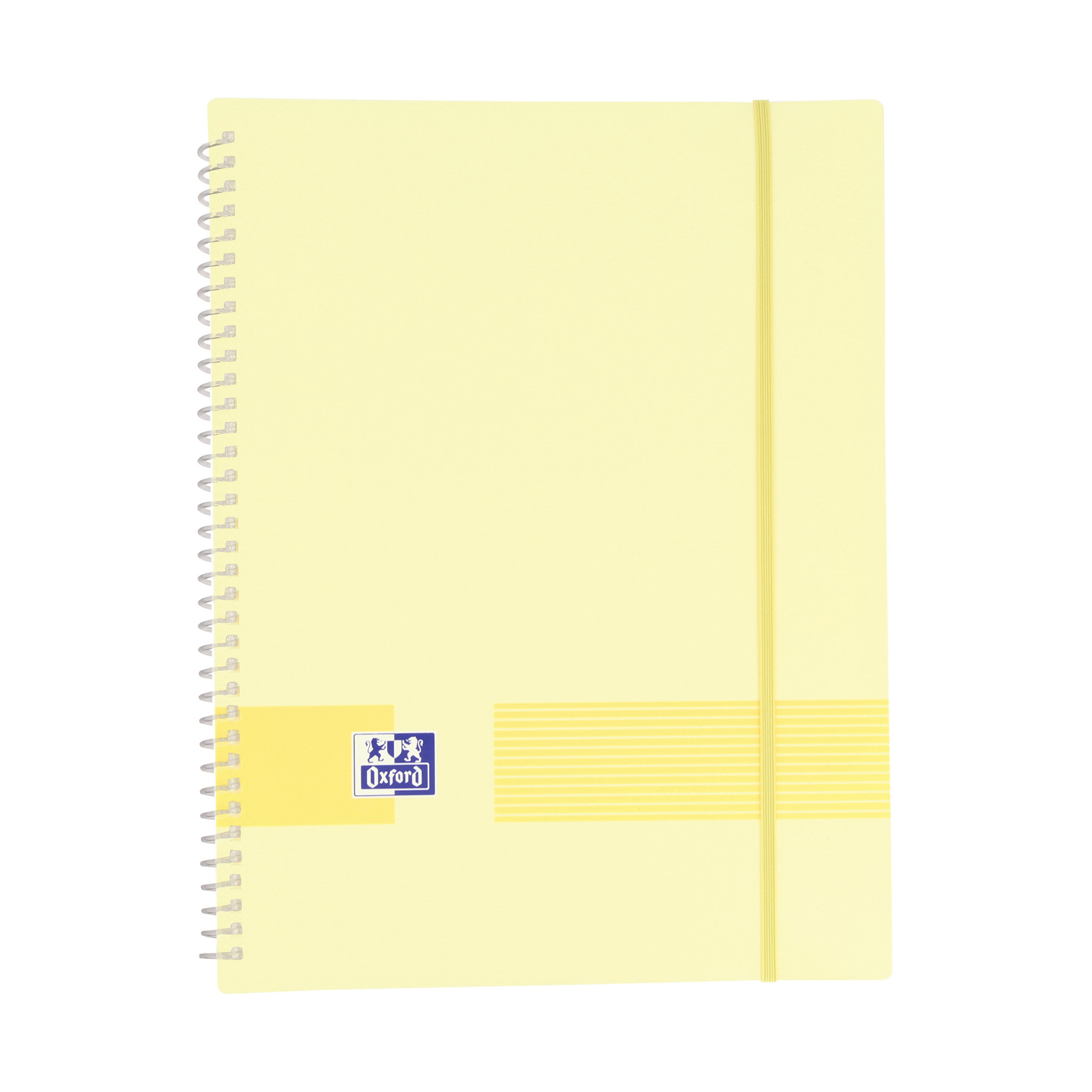 Boîte Transfert Oxford - Toilée Jaune - Dos 9cm - 34x25,5cm - Solide Avec Poignée Chromée